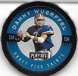 1997 Playoff Absolute Beginnings - Chip Shots Black #134 Danny Wuerffel Front