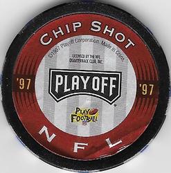 1997 Playoff Absolute Beginnings - Chip Shots Black #151 Brett Favre Back