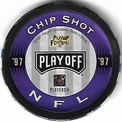 1997 Playoff Absolute Beginnings - Chip Shots Black #165 Cris Carter Back