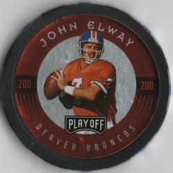 1997 Playoff Absolute Beginnings - Chip Shots Black #200 John Elway Front