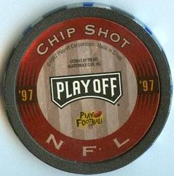 1997 Playoff Absolute Beginnings - Chip Shots Black #97 Jim Everett Back