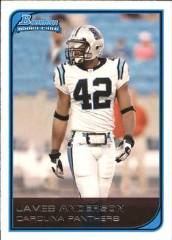 2006 Bowman - White #271 James Anderson Front