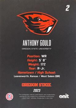 2023 ONIT Athlete Oregon State Beavers #5 Anthony Gould Back