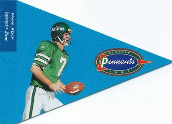 1997 Playoff Absolute Beginnings - Pennants #7 Frank Reich Front