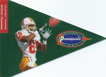 1997 Playoff Absolute Beginnings - Pennants #9 Courtney Hawkins Front