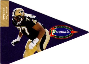 1997 Playoff Absolute Beginnings - Pennants #188 Willie Roaf Front