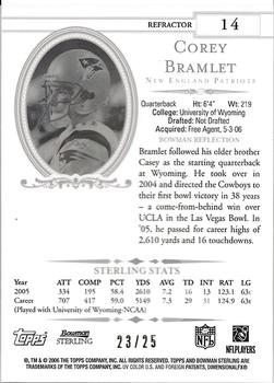 2006 Bowman Sterling - Black Refractors #14 Corey Bramlet Back