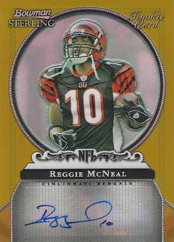 2006 Bowman Sterling - Gold Rookie Autographs #BS-RM Reggie McNeal Front