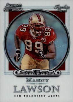 2006 Bowman Sterling - Refractors #15 Manny Lawson Front