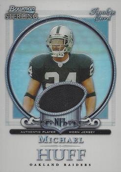 2006 Bowman Sterling - Refractors #BS-MHU Michael Huff Front