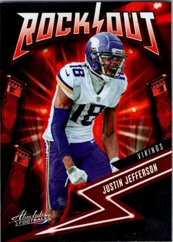 2023 Panini Absolute - Rock Out #2 Justin Jefferson Front