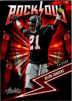 2023 Panini Absolute - Rock Out #5 Deion Sanders Front