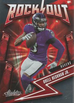 2023 Panini Absolute - Rock Out #13 Odell Beckham Jr. Front