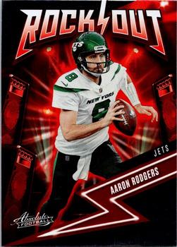2023 Panini Absolute - Rock Out #15 Aaron Rodgers Front