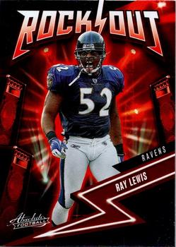 2023 Panini Absolute - Rock Out #16 Ray Lewis Front