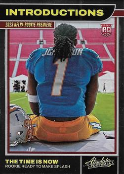 2023 Panini Absolute - Introductions #1 The Time is Now Front