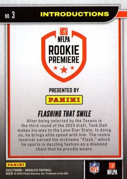 2023 Panini Absolute - Introductions #3 Flashing that Smile Back