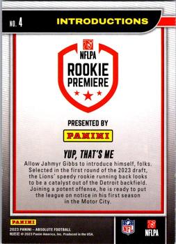2023 Panini Absolute - Introductions #4 Yup, That's Me Back