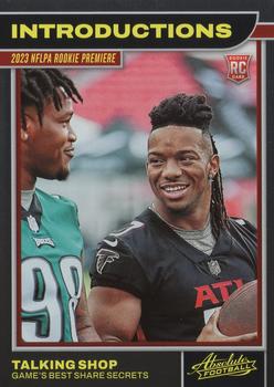 2023 Panini Absolute - Introductions #6 Talking Shop Front