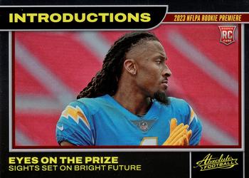 2023 Panini Absolute - Introductions #9 Eyes on the Prize Front