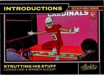 2023 Panini Absolute - Introductions #13 Strutting His Stuff Front
