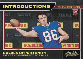 2023 Panini Absolute - Introductions #16 Golden Opportunity Front