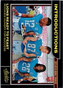 2023 Panini Absolute - Introductions #20 Lions Ready to Feast Front