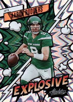 2023 Panini Absolute - Explosive #9 Aaron Rodgers Front