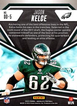 2023 Panini Absolute - Draft Diamonds #DD-5 Jason Kelce Back