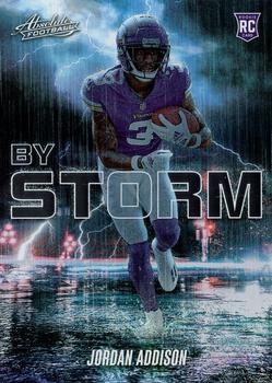 2023 Panini Absolute - By Storm #BST-12 Jordan Addison Front