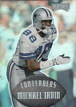1997 Playoff Contenders #38 Michael Irvin Front