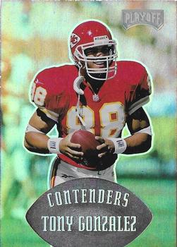 1997 Playoff Contenders #72 Tony Gonzalez Front