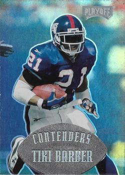 1997 Playoff Contenders #95 Tiki Barber Front