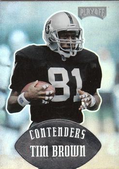 1997 Playoff Contenders #105 Tim Brown Front