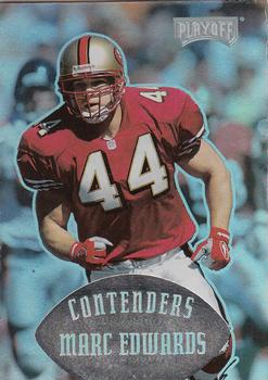 1997 Playoff Contenders #126 Marc Edwards Front
