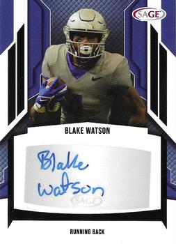2024 SAGE HIT - Autographs Black #A-BW Blake Watson Front