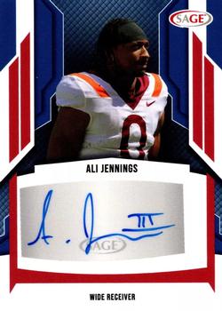 2024 SAGE HIT - Autographs Red #A-AJ Ali Jennings Front