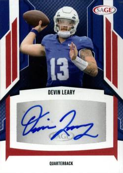2024 SAGE HIT - Autographs Red #A-DL Devin Leary Front