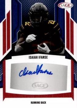 2024 SAGE HIT - Autographs Red #A-II Isaiah Ifanse Front