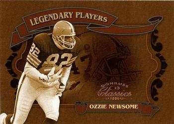 2006 Donruss Classics - Legendary Players Bronze #LP-22 Ozzie Newsome Front