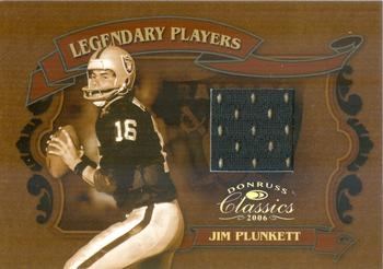 2006 Donruss Classics - Legendary Players Jerseys #LP-24 Jim Plunkett Front