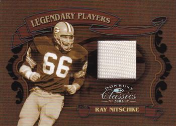 2006 Donruss Classics - Legendary Players Jerseys #LP-29 Ray Nitschke Front