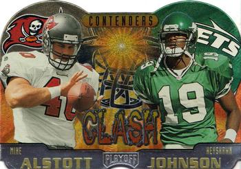 1997 Playoff Contenders - Clash #12 Mike Alstott / Keyshawn Johnson Front