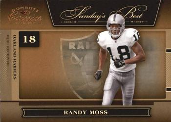 2006 Donruss Classics - Sunday's Best Bronze #SB-31 Randy Moss Front