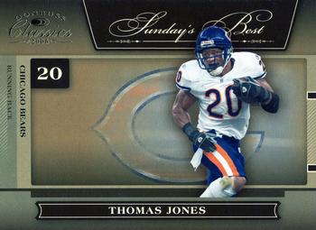 2006 Donruss Classics - Sunday's Best Gold #SB-38 Thomas Jones Front