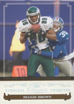 2006 Donruss Classics - Timeless Tributes Silver #77 Reggie Brown Front