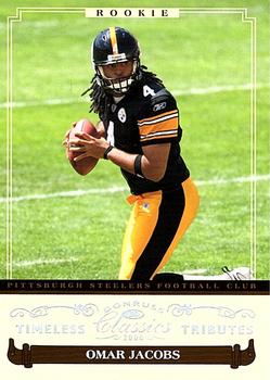 2006 Donruss Classics - Timeless Tributes Silver #102 Omar Jacobs Front