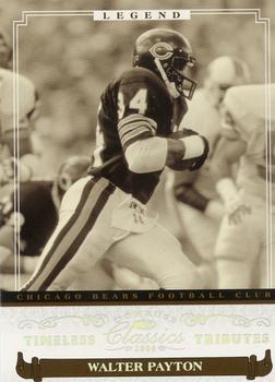 2006 Donruss Classics - Timeless Tributes Silver #265 Walter Payton Front