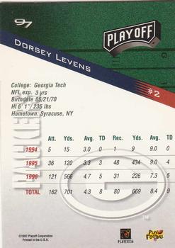 1997 Playoff Zone #2 Dorsey Levens Back
