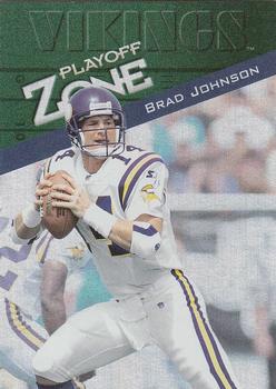 1997 Playoff Zone #10 Brad Johnson Front